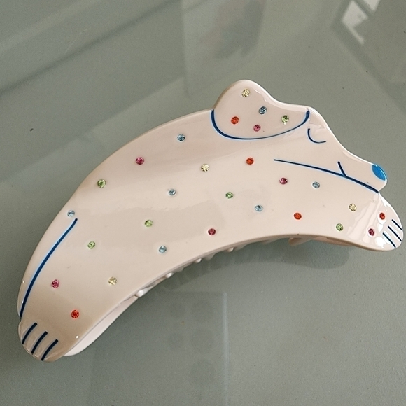 NEW Dog Crystal Hair Clip Claw - Picture 5 of 10